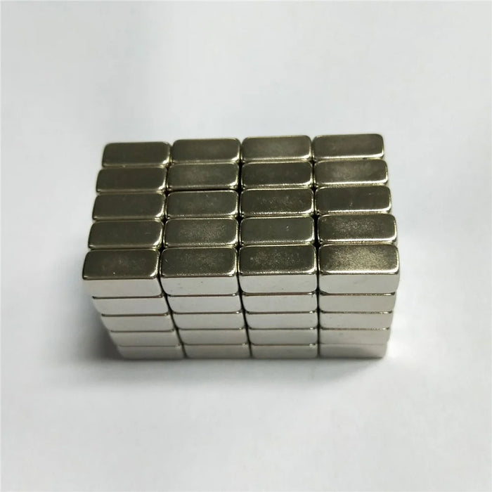 100Pcs/Set Rectangle Powerful DIY NdFeB Magnet for Industrial Medical Equipment, Size: 10x5x5mm - 1