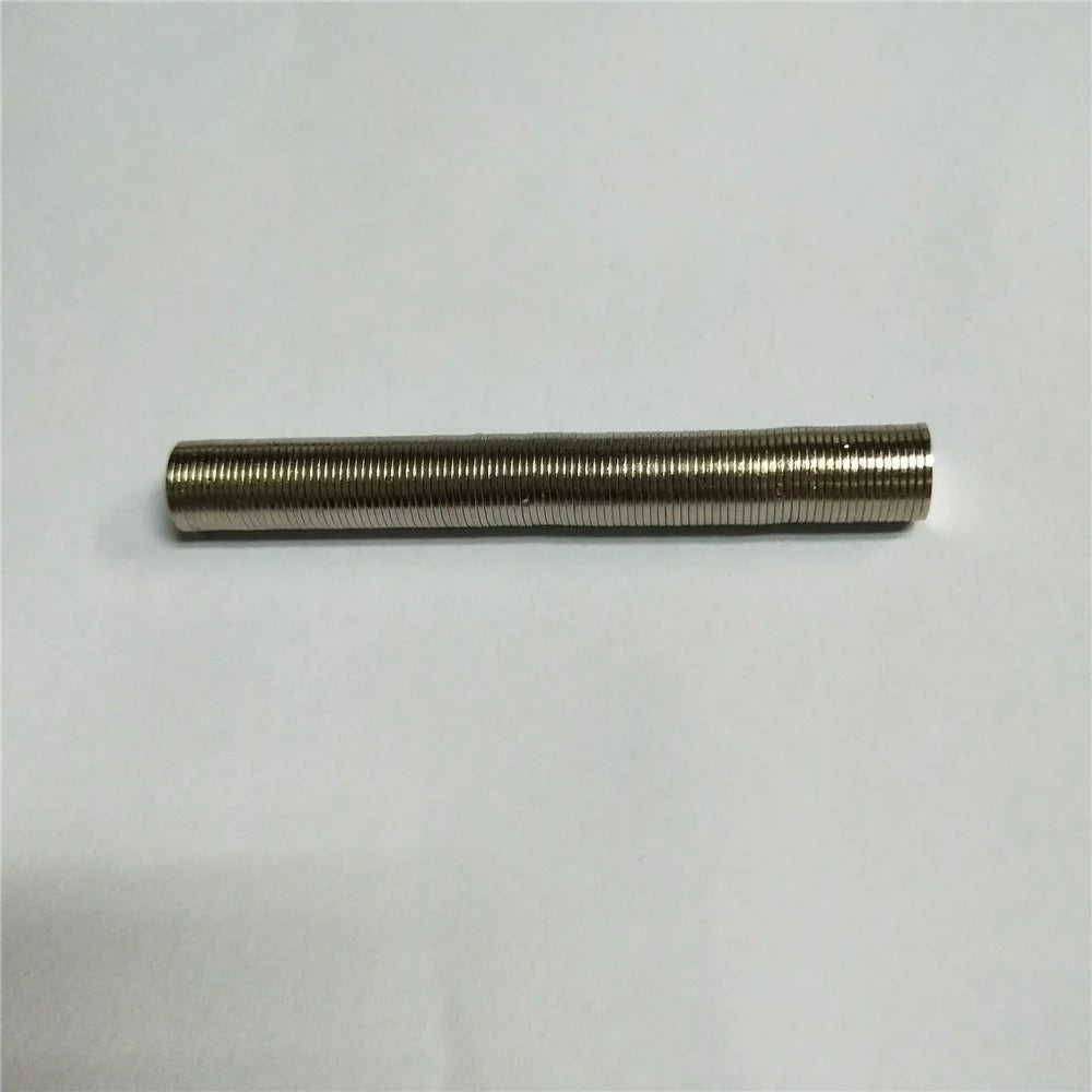 100Pcs/Set Strong Round NdFeB Magnet for Industrial Equipment and DIY Toys, Size: 10 x 1mm - 3