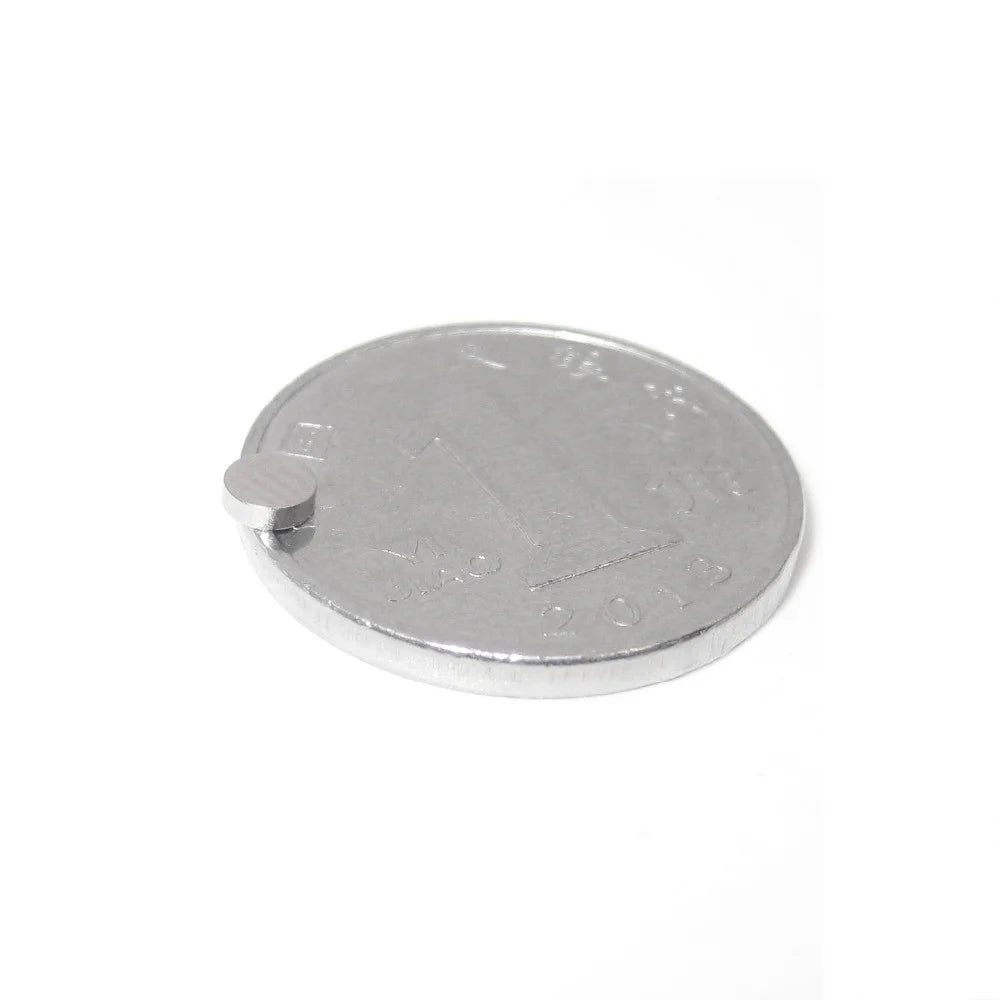 50Pcs/Set Round Powerful NdFeB Magnets for Industrial Equipment and DIY Toys, Size: 3x1mm - 6