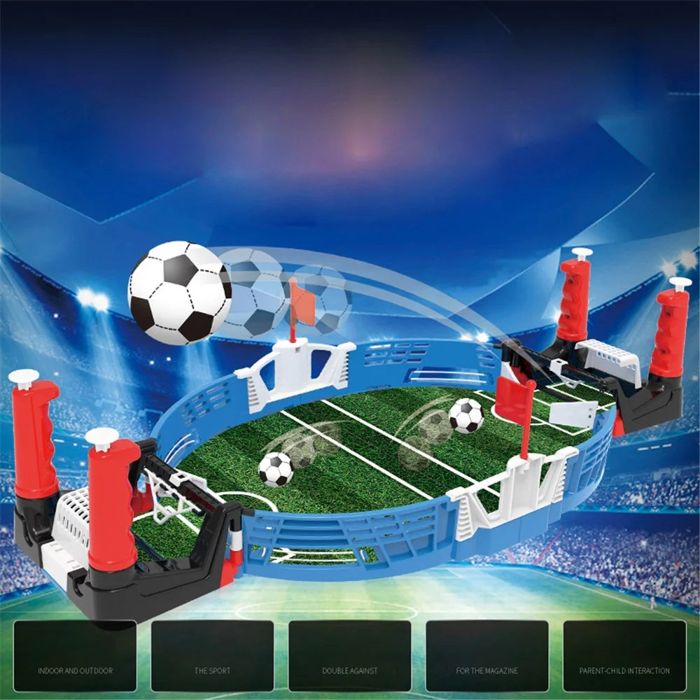 Football Field Soccer Building Blocks Table Game Mini Table Children Interactive Board Toy - 1