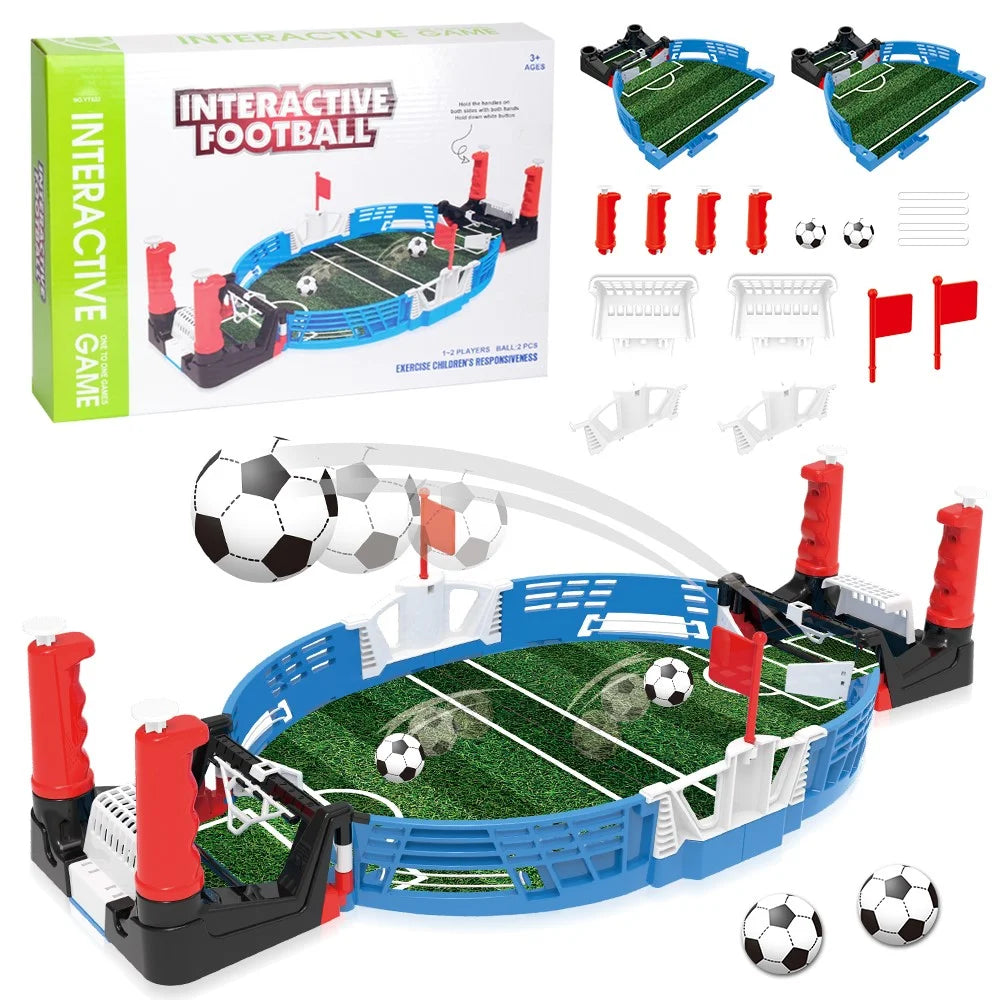 Football Field Soccer Building Blocks Table Game Mini Table Children Interactive Board Toy - 2