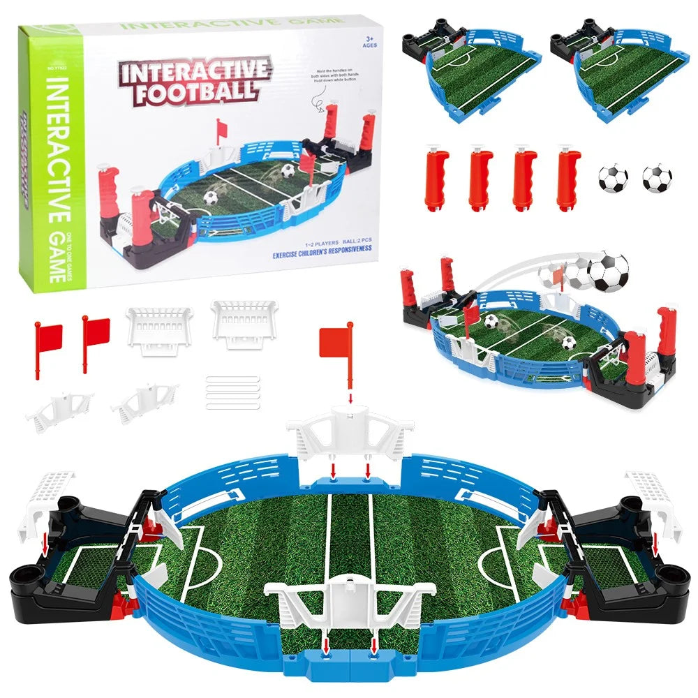 Football Field Soccer Building Blocks Table Game Mini Table Children Interactive Board Toy - 3