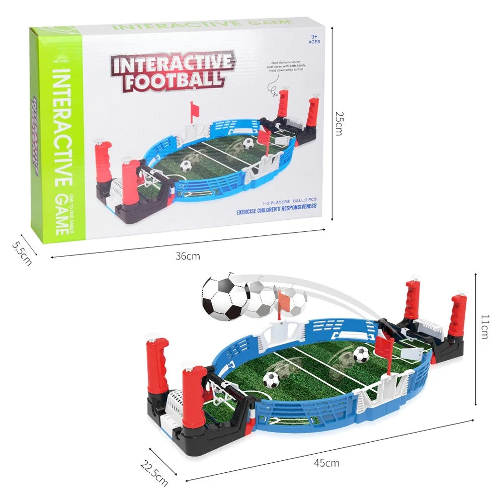 Football Field Soccer Building Blocks Table Game Mini Table Children Interactive Board Toy - 7