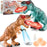 333-56 Electric Spray Projection Tyrannosaurus Rex Dinosaur Model Simulation Lay Eggs - Blue - 2