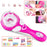 Children's Electric DIY Hair Braid Girl with Braids Hairdressing Play Toys Self-care Ability Training - 2