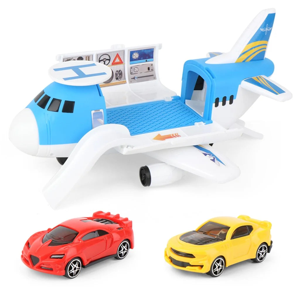 Children Early Education Airplane Model DIY Assembly Storage Plane Car Toy - 1