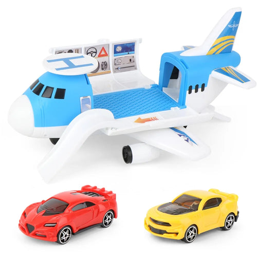 Children Early Education Airplane Model DIY Assembly Storage Plane Car Toy - 1