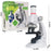 Children Toy Biological Microscope 1200X Illuminated Microscope Kit - 2