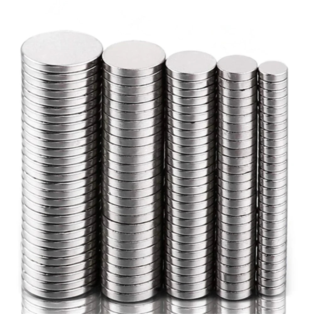 150Pcs/Set 5 Different Size Round Creative NdFeB Magnet for Industrial Equipment and DIY Projects Etc. - 3