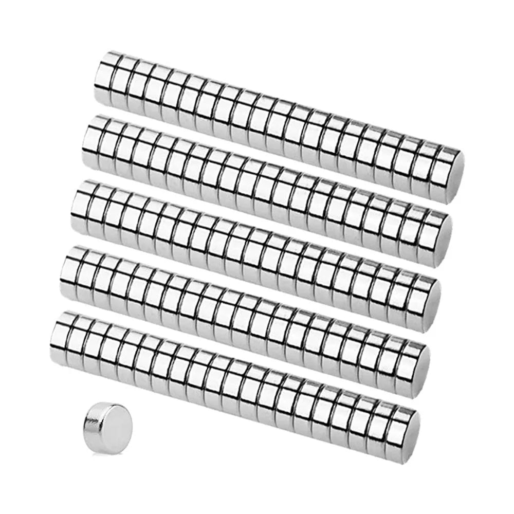 100PCS/Pack 5 x 3mm Neodymium Disc Countersunk Hole Magnets Round Powerful Magnets - 1