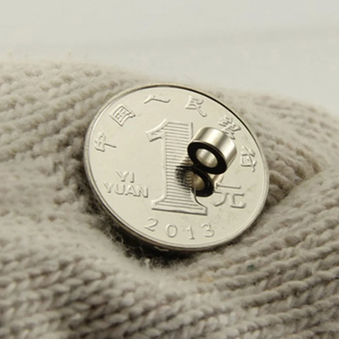 50Pcs/Set 6 x 3mm Round Hole NdFeB Magnet for Industrial Equipment and DIY Projects - 4