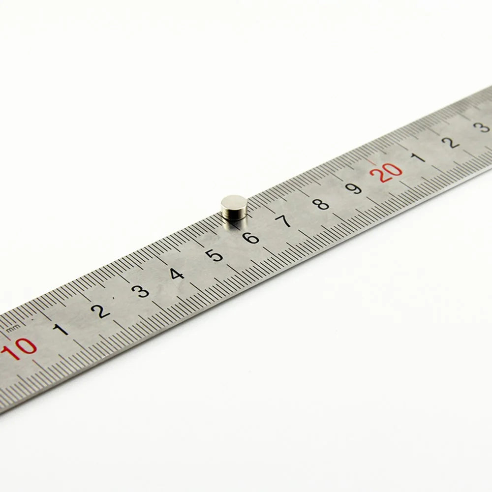 100Pcs/Set Round Strong Suction NdFeB Magnets for Industrial Equipment and DIY Toys, Size: 6 x 3mm - 6