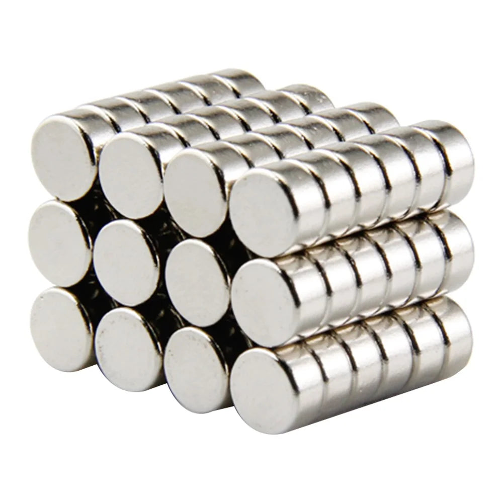 50Pcs/Set 6 x 3mm Round Strong Suction NdFeB Magnets for Industrial Equipment and DIY Toys - 3