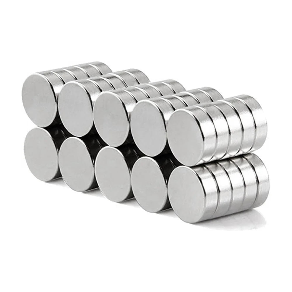 50Pcs/Set Industrial Equipment and DIY Toys Strong Round NdFeB Magnet, Size: 12x5mm - 4