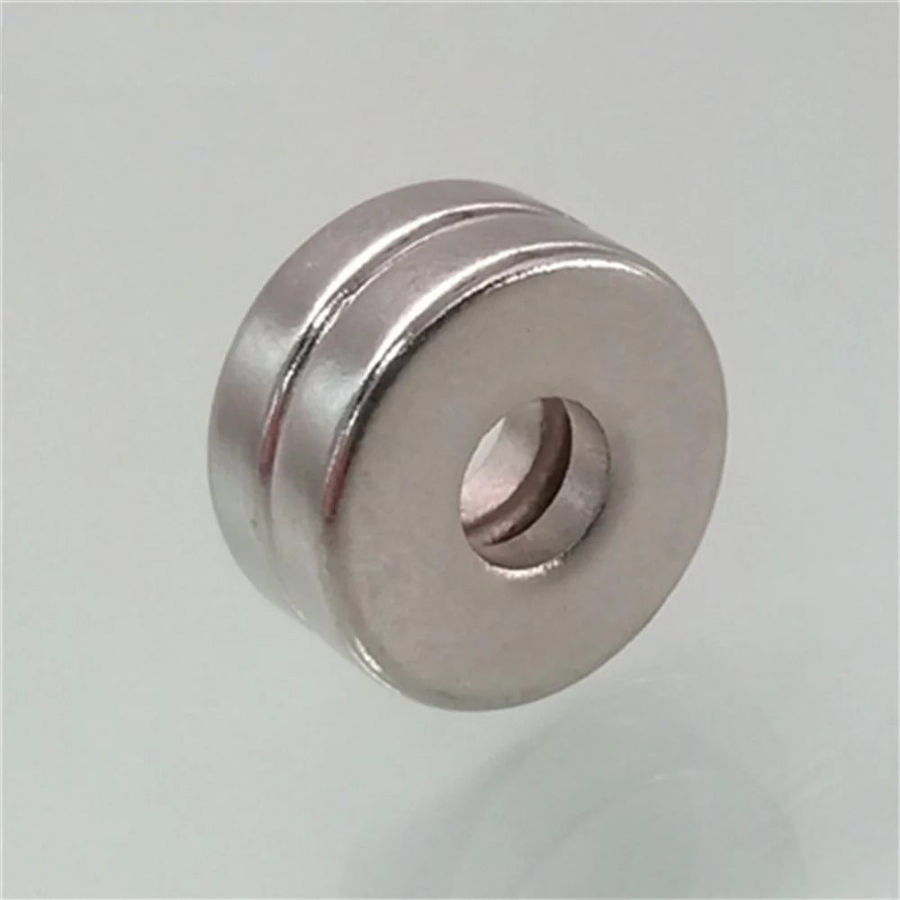 50Pcs/Set 12 x 5mm Round Shape Hole Creative NdFeB Magnet - 3