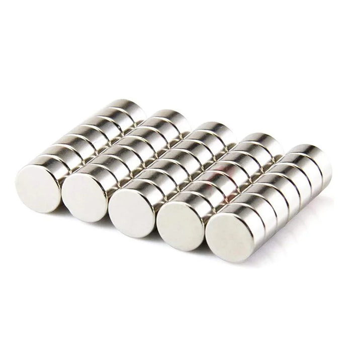 100Pcs/Set Strong Powerful Round Shape NdFeB Magnet, Size: 12 x 6mm - 5