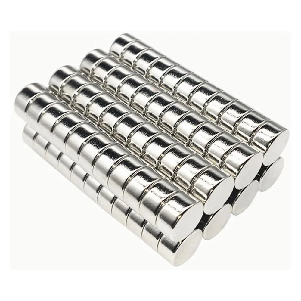 100Pcs/Set Industrial Equipment and DIY Toys Strong Suction Round NdFeB Magnet, Size: 12 x 4mm - 2