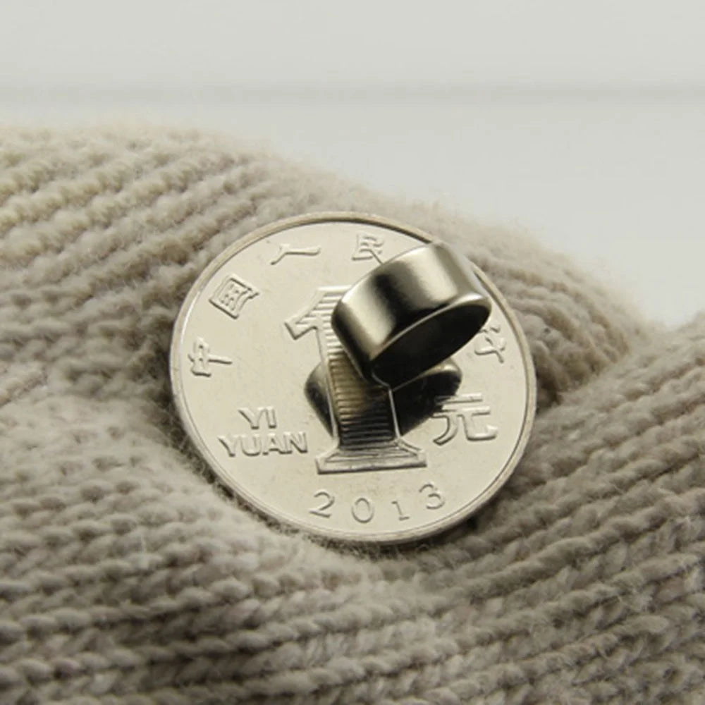 100Pcs/Set Industrial Equipment and DIY Toys Strong Suction Round NdFeB Magnet, Size: 12 x 4mm - 7