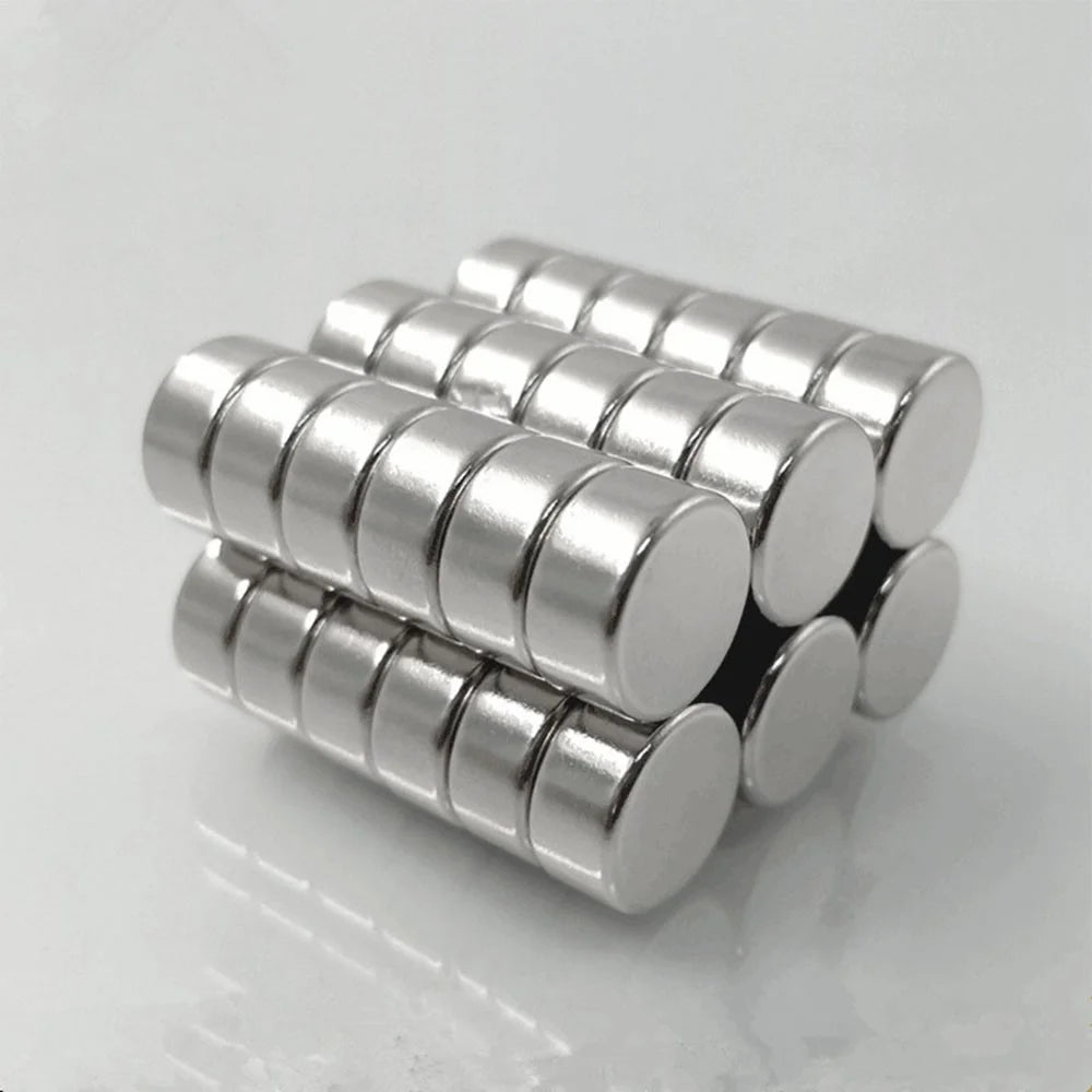 50Pcs/Set Industrial Equipment and DIY Toys Round Strong Suction NdFeB Magnet, Size: 12 x 4mm - 3