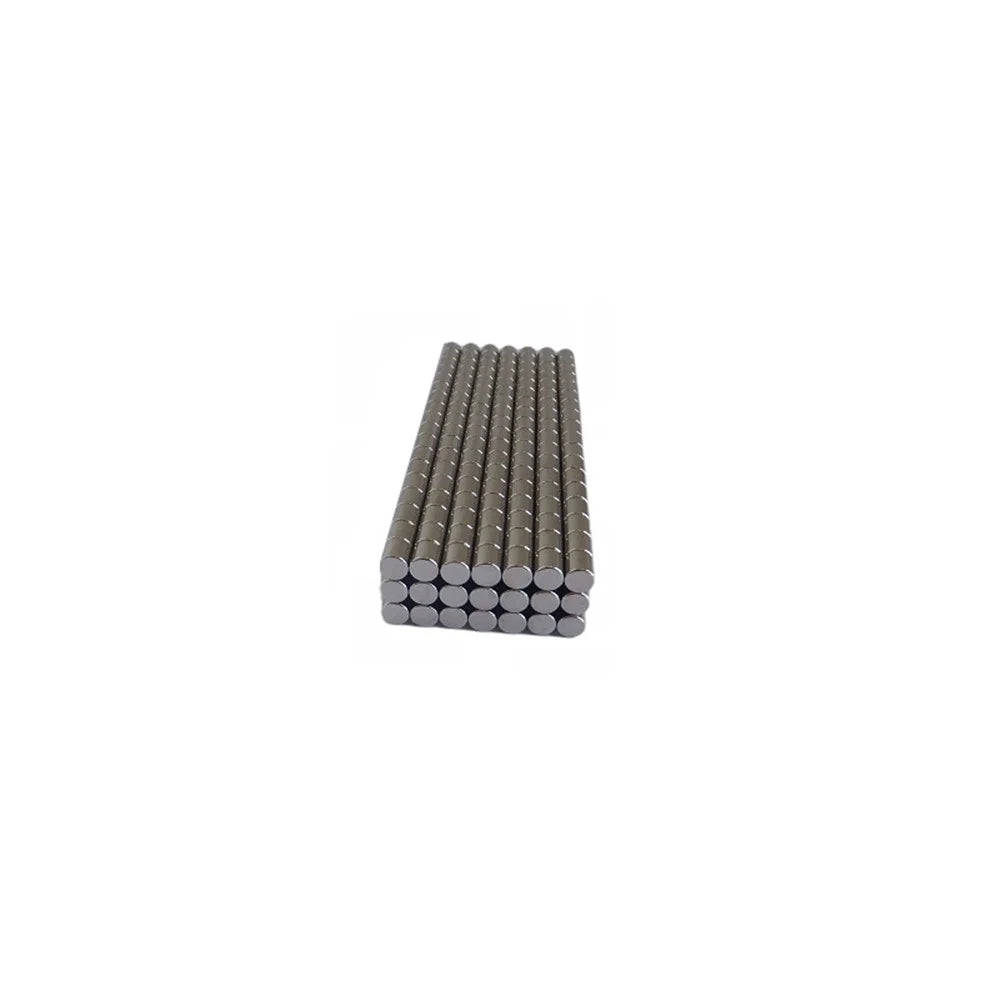 100PCS 5x5mm Round Shape Super Strong Magnetic NdFeB Magnet - 2