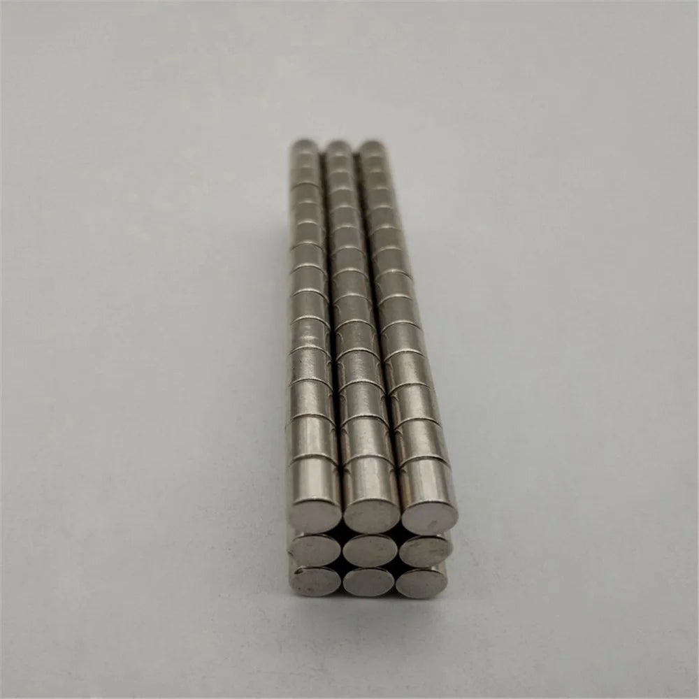 100PCS 5x5mm Round Shape Super Strong Magnetic NdFeB Magnet - 4