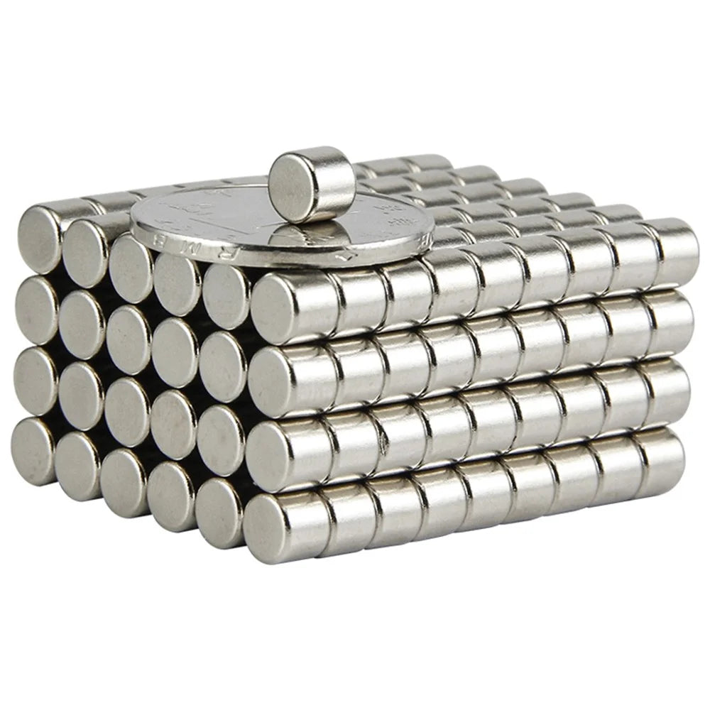 50PCS 5x5mm Super Strong Magnetic Round Magnet - 1