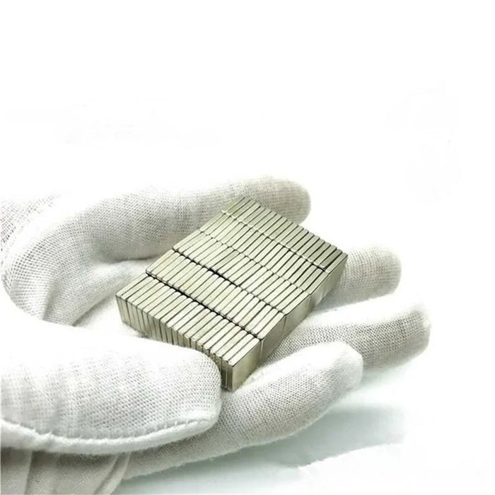 100PCS 10x10x2mm Rectangular Magnet Super Strong Magnetic NdFeB Magnet - 6