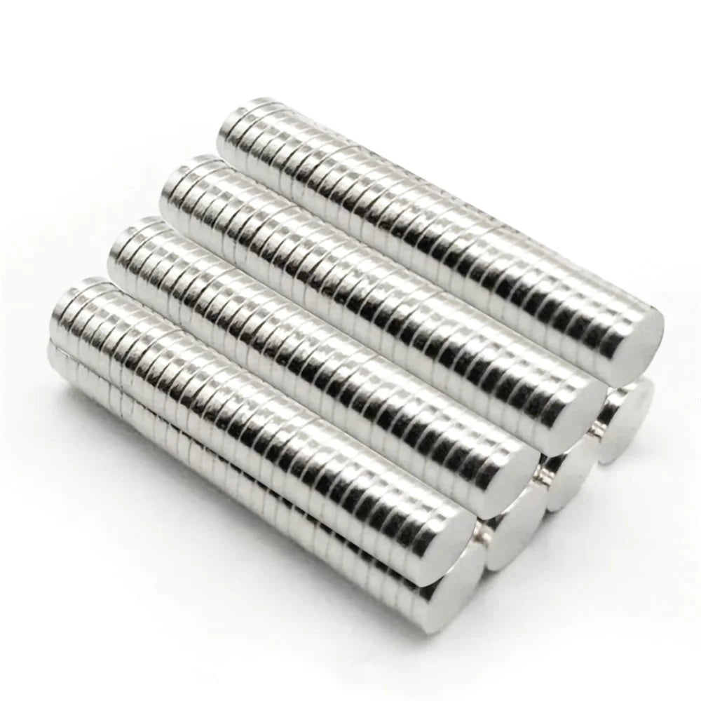 200Pcs/Pack Mini Small Round Magnetic Disc NdFeB Super Strong Powerful Magnets 6*1mm - 1