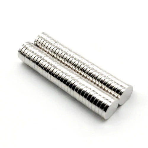 50Pcs/Pack 6*1mm Mini Small Round Magnetic Disc NdFeB Super Strong Powerful Magnets - 1