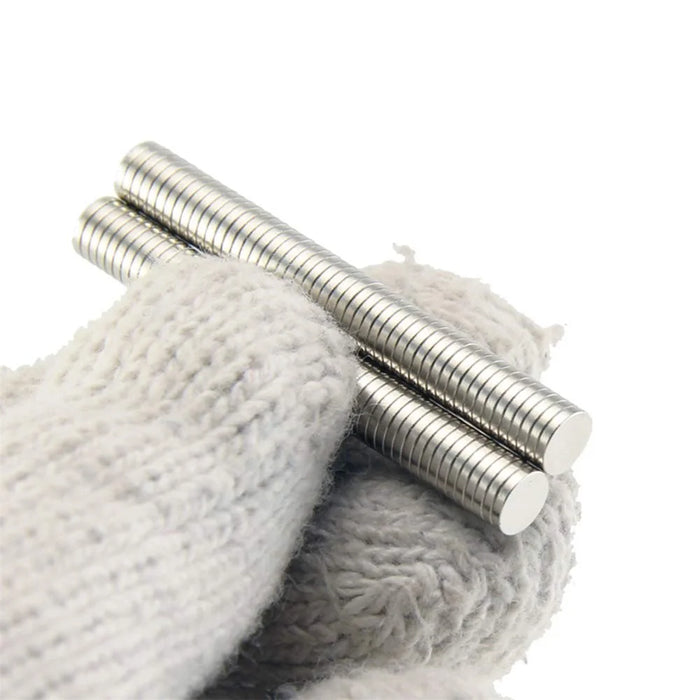 50Pcs/Pack 6*1mm Mini Small Round Magnetic Disc NdFeB Super Strong Powerful Magnets - 7
