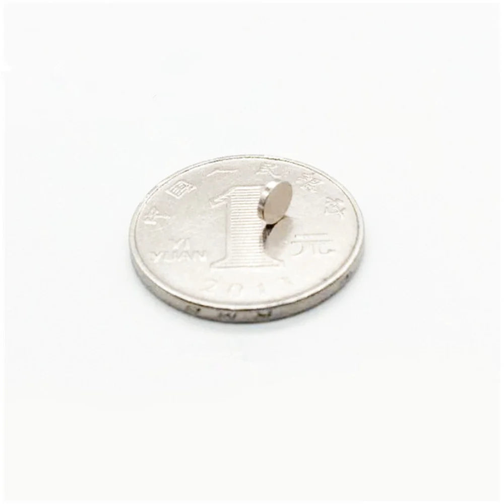 100Pcs/Pack Mini Small Round Magnet NdFeB Super Strong Powerful Magnets 5*1mm - 7