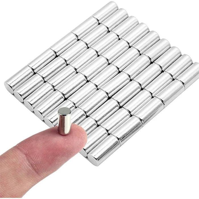 100Pcs/Pack 5*10mm Small Round Magnetic Disc Super Strong Powerful NdFeB Magnets - 1