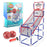 DIY Assembly Basketball Hoop Indoor Outdoor Children Boys Basketball Shooting Sport Toy Set with Air Pump 2 Balls - 1