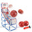 DIY Assembly Basketball Hoop Indoor Outdoor Children Boys Basketball Shooting Sport Toy Set with Air Pump 2 Balls - 6