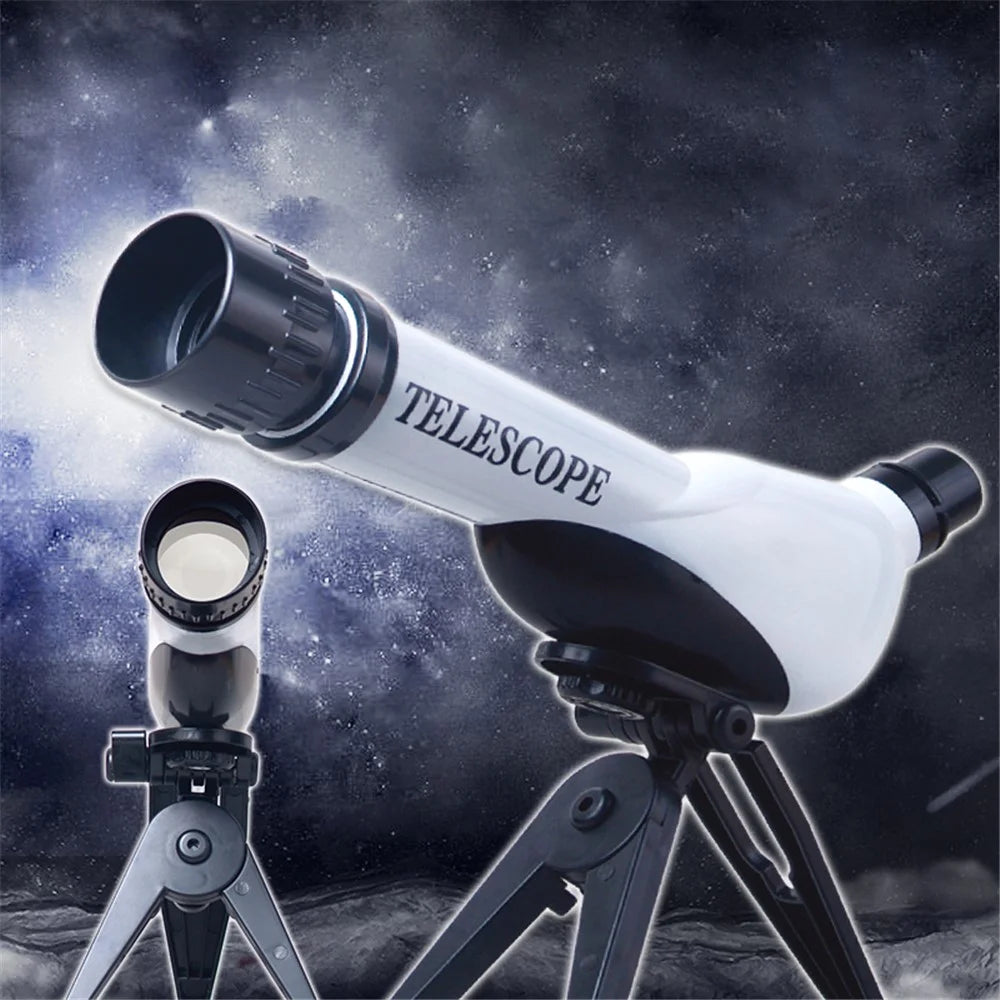 1062 DIY Assemble Children Astronomical Telescope HD Magnifying Glass Student Kids Science Experiment Educational Toy - 3