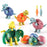 JJ878 Kids DIY Screwing Assemble Deformation Dinosaur Egg Model Toy Creative Educational Toy - Torosaurus - 6