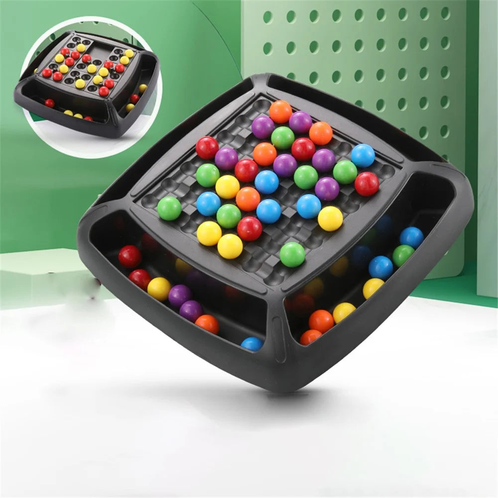 YS5698 Rainbow Ball Matching Game Parent-Child Board Game Kids Early Educational Toy - Colorful Balls - 3