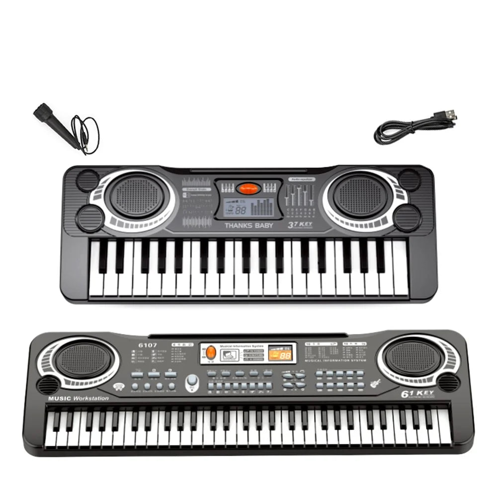 ZZ1427-2 37 Keys Electronic Keyboard Electric Piano Children Musical Instrument Music Learning Toy - 4