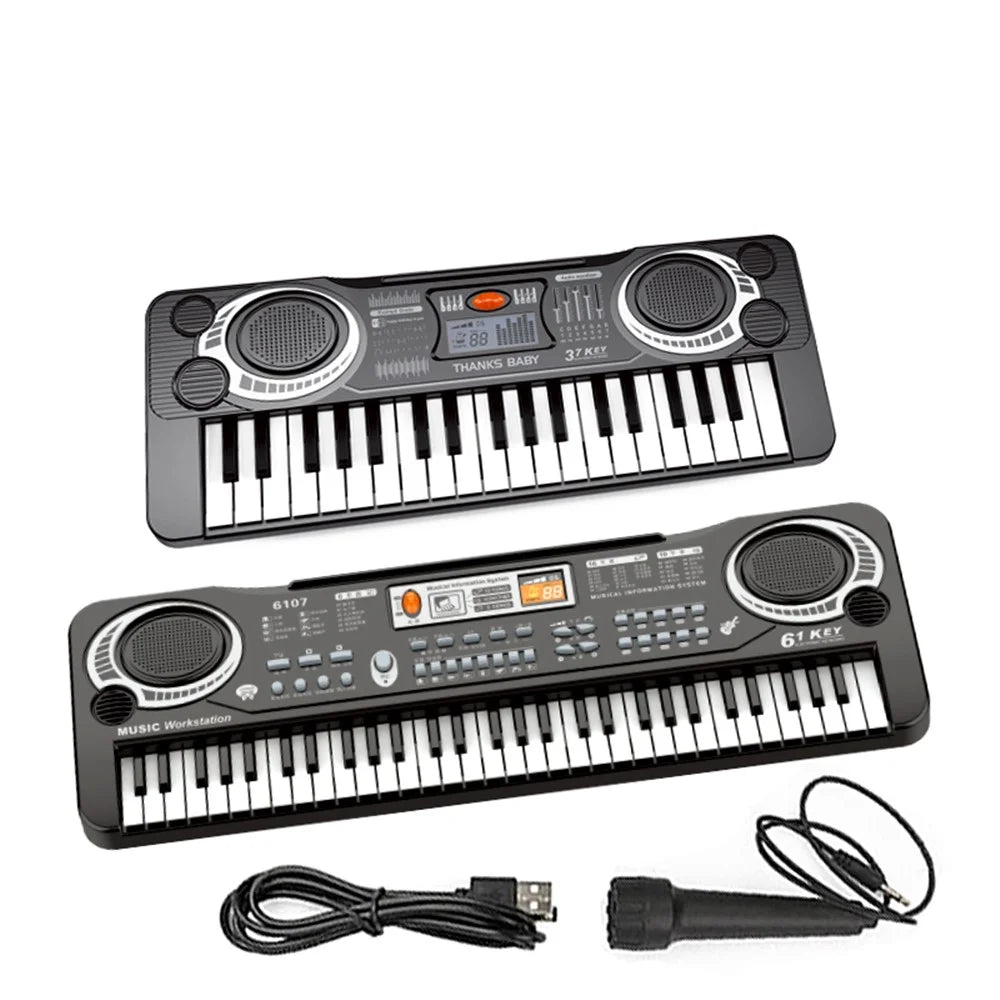 ZZ1427-2 37 Keys Electronic Keyboard Electric Piano Children Musical Instrument Music Learning Toy - 6