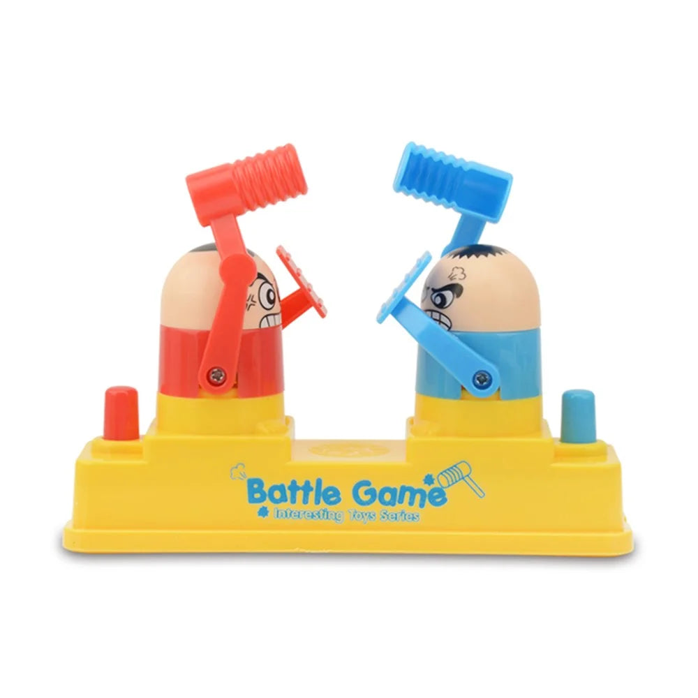X023-8B Double Battle Board Game Children Desktop Hammer Robot Stress Relief Party Parent-child Interaction Toy - 6