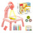 6688-03 Cute Giraffe Electric Projection Painting Table Drawing Board Kids Graffiti Writing Desk Children Educational Toy - Pink/Color Box - 1