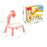 6688-03 Cute Giraffe Electric Projection Painting Table Drawing Board Kids Graffiti Writing Desk Children Educational Toy - Pink/Color Box - 7