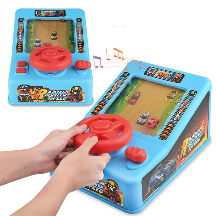 6908 Electric Car Adventure Toy Kids Simulation Racing Steering Wheel Game Console with Sound Effects - 4