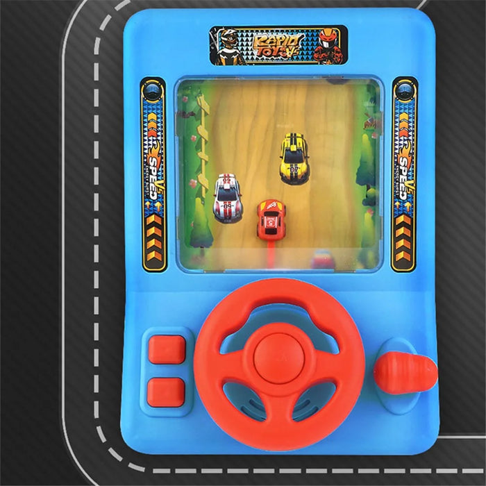 6908 Electric Car Adventure Toy Kids Simulation Racing Steering Wheel Game Console with Sound Effects - 6