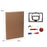 Punch-Free Plastic Basketball Hoop Set Basketball Hanger Mount Game for Kids Children Adults - Yellow - 3