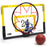 Punch-Free Plastic Basketball Hoop Set Basketball Hanger Mount Game for Kids Children Adults - Yellow - 6