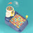 619-15 Rocket Rainbow Matching Board Game Attention Training Tabletop Educational Toys for Children - Pink - 4