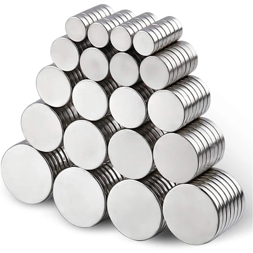 150Pcs / Set Round Design Super Strong Magnetic NdFeB Magnet (6mmx2mm, 8mmx2mm, 10mmx2mm, 12mmx2mm, 15mmx2mm) - 1