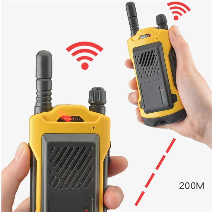 2Pcs / Set Handheld Walkie-Talkie Outdoor Indoor Mini Wireless Radio Intercom Toy for Kids - 3