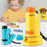 60-180x Kids Science Microscope Handheld Observation Microscope with LED Light Children Educational Toy - 2212 Blue - 5